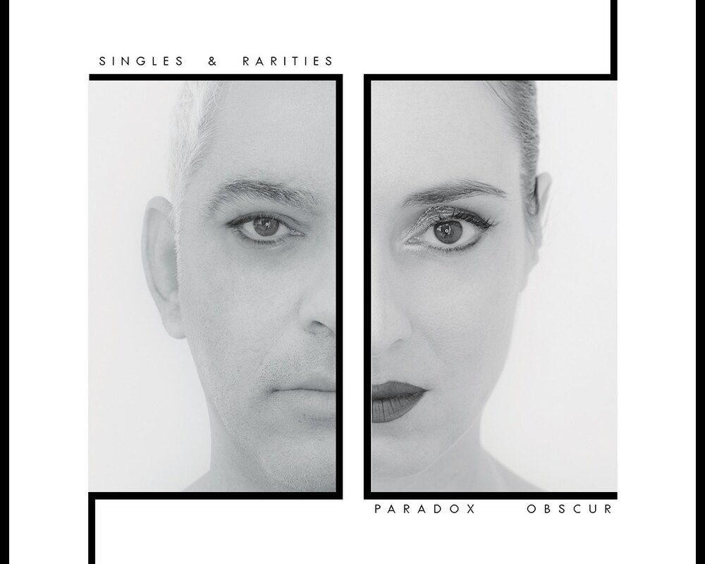 Paradox Obscur: 'Singles & Rarities' - Greek post-punk synthwave duo make their Metropolis Records debut with explosive collection out
