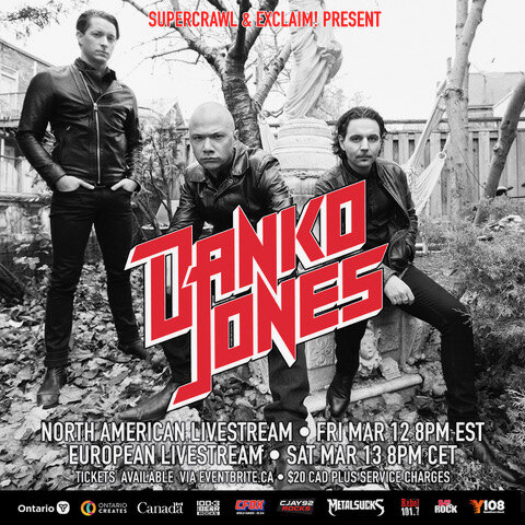 Canadian rock icons Dank Jones announce 25th anniversary livestream shows