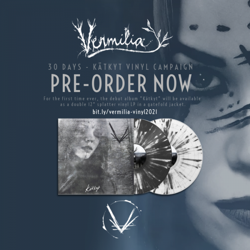 Vermilia Launches 30-Day Pre-Order Campaign For ”Kätkyt” Vinyl Release