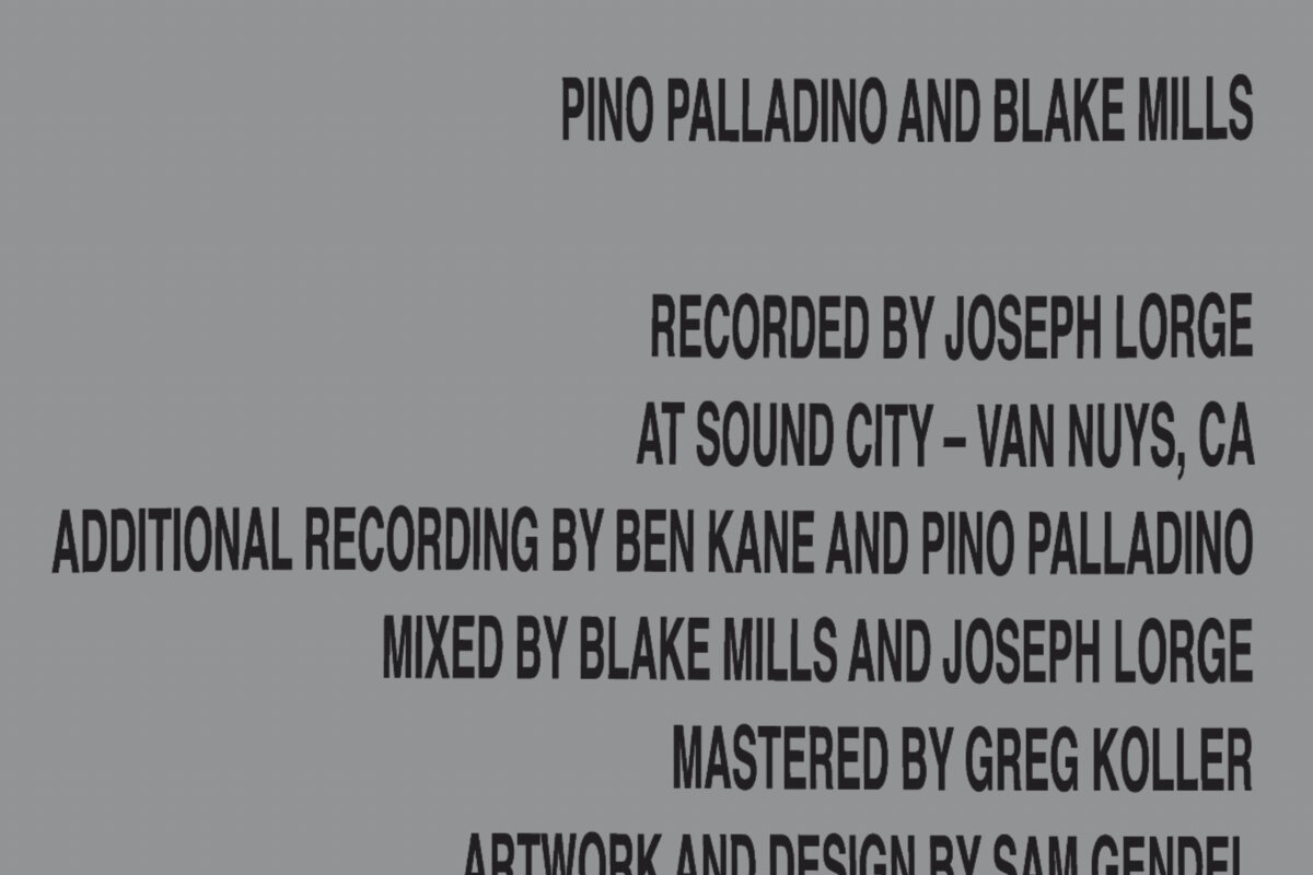 Topmuzikanten Pino Palladino en Blake Mills releasen vandaag hun samenwerkingsalbum