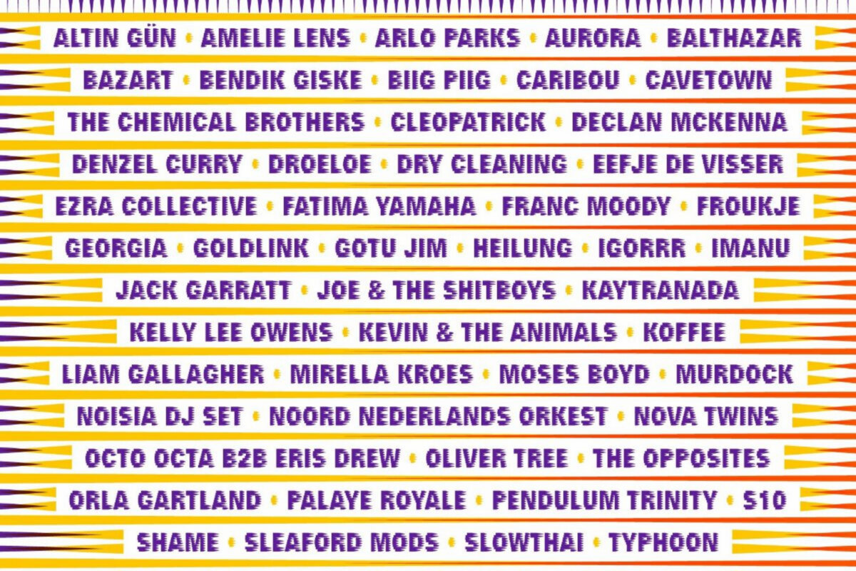 Eerste bevestigingen voor Lowlands 2021