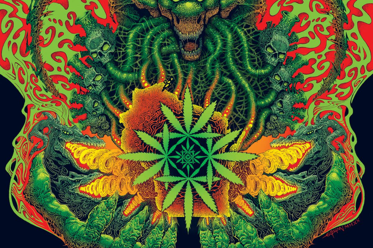 Bongzilla: watch 13-minute performance of "Earth Bong/Smoked/Mags Bags" at The SpaceShip.tv