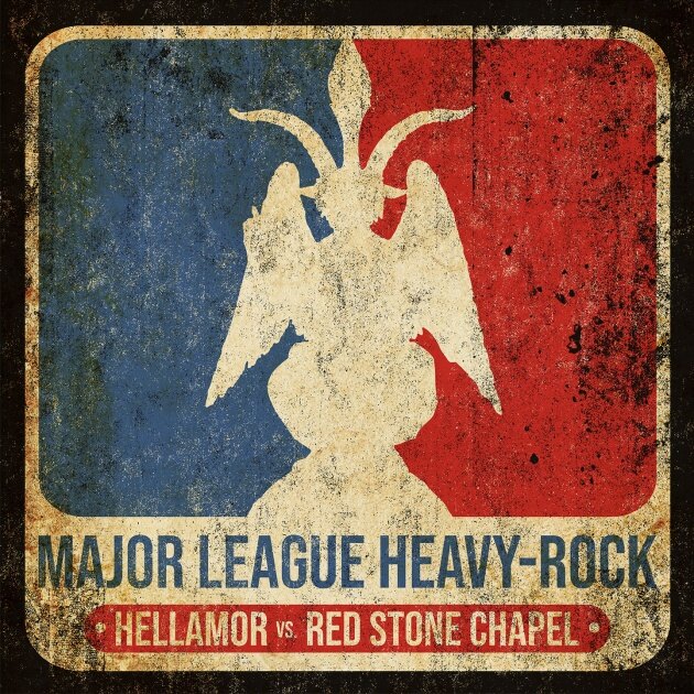 Hellamor and Red Stone Chapel unleash crushing single from upcoming Split LP!