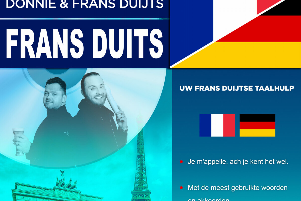 Rapper Donnie en volkszanger Frans Duijts zorgen met ‘Frans Duits’ voor een oorwurm!