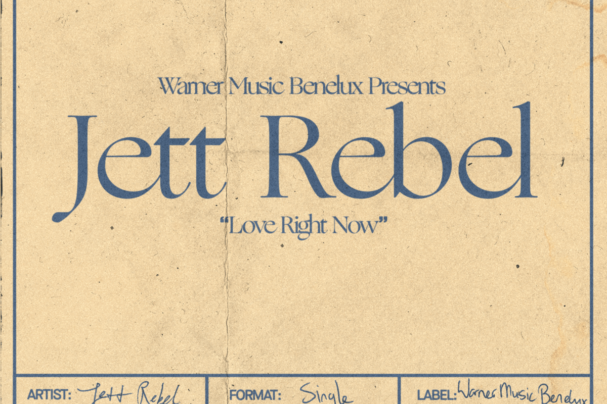 Jett Rebel na drie jaar terug met nieuwe single 'Love Right Now'
