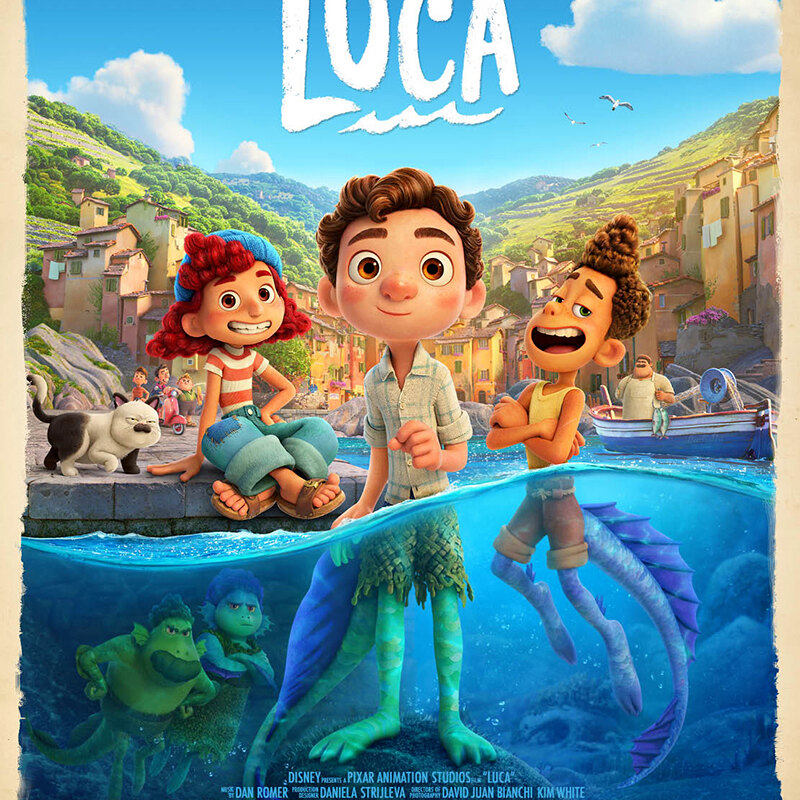 Ontdek de nieuwe poster & trailer van Disney Pixar's LUCA!