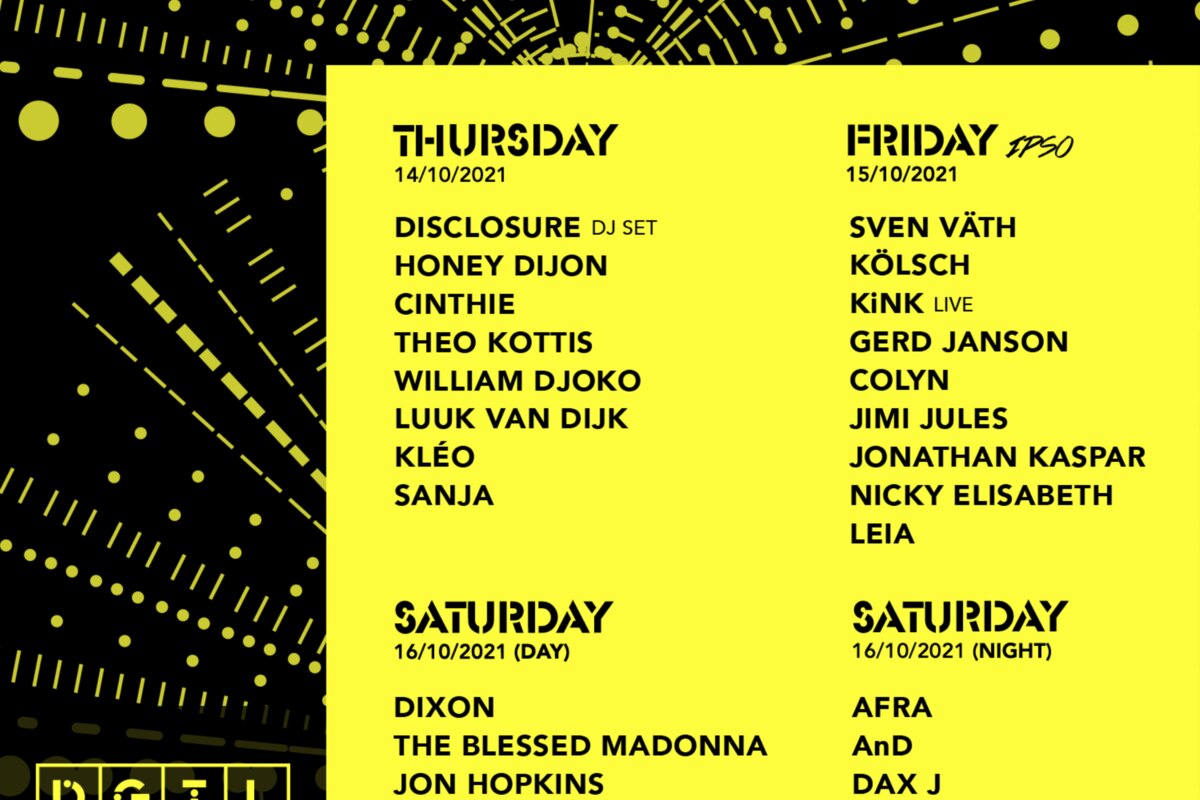 DGTL announce their full ADE 2021 line-up