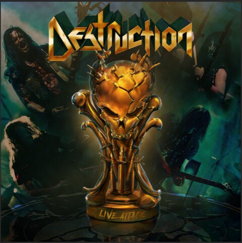 Destruction  to Release New Live BluRay, “LIVE ATTACK”, on August 13, 2021