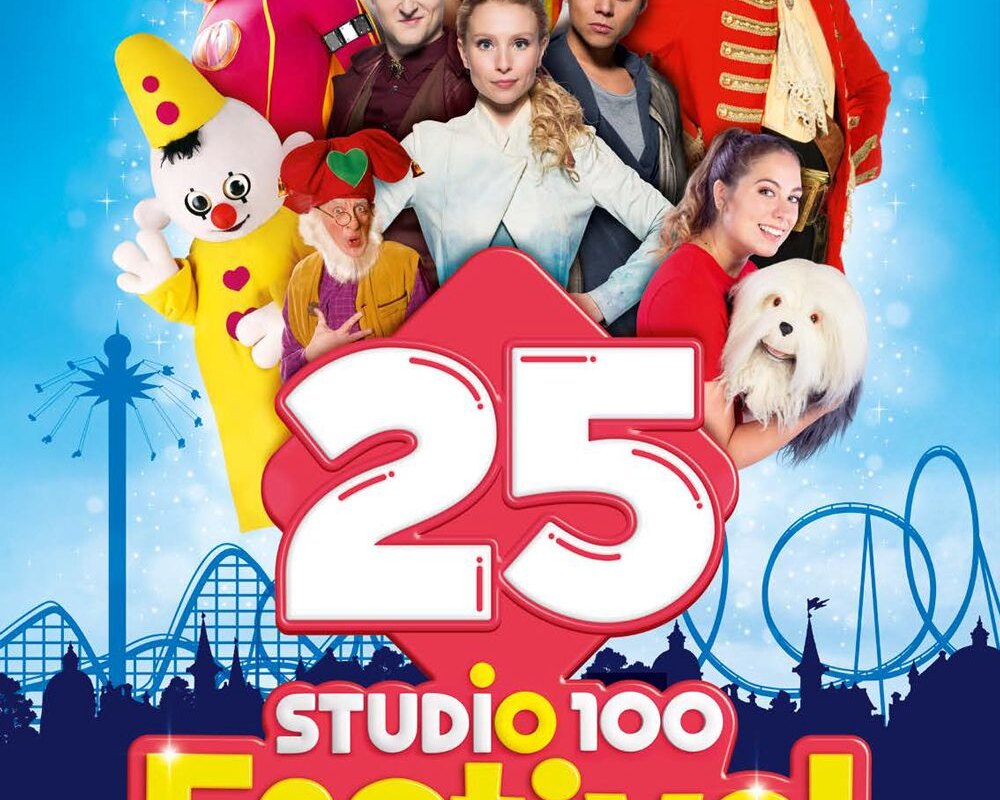 Kom op 11 september mee 25 jaar Studio 100 vieren.
