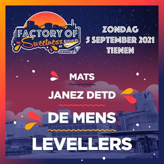 Suikerrock: Factory of Sweetness, de eerste namen!