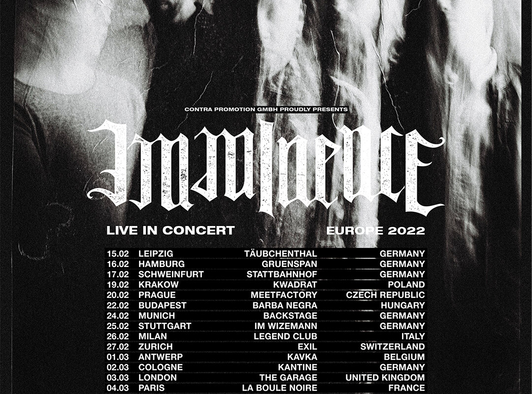 Imminence: tour announcement!