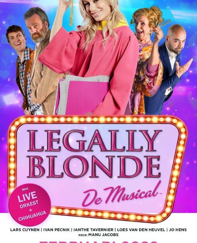 Musical Legally Blonde maakt Valentijn 2022 romantischer dan ooit in Stadsschouwburg Antwerpen én Ethias Theater Hasselt.