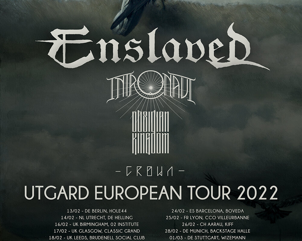 Enslaved reveal 'Homebound' live video + Cinematic Tour 2020 live releases are out today!