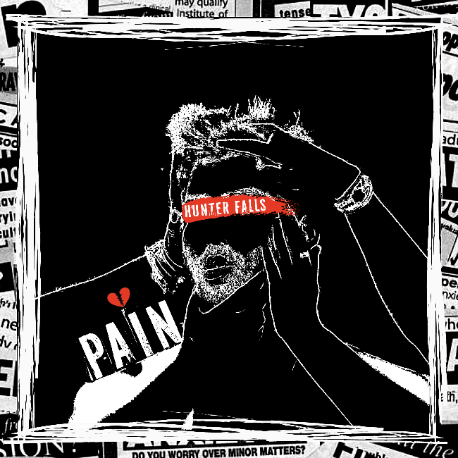 Hunter Falls stelt nieuwe single 'Pain' voor: "Pijn is als brandstof, het duwt mij vooruit in het leven"
