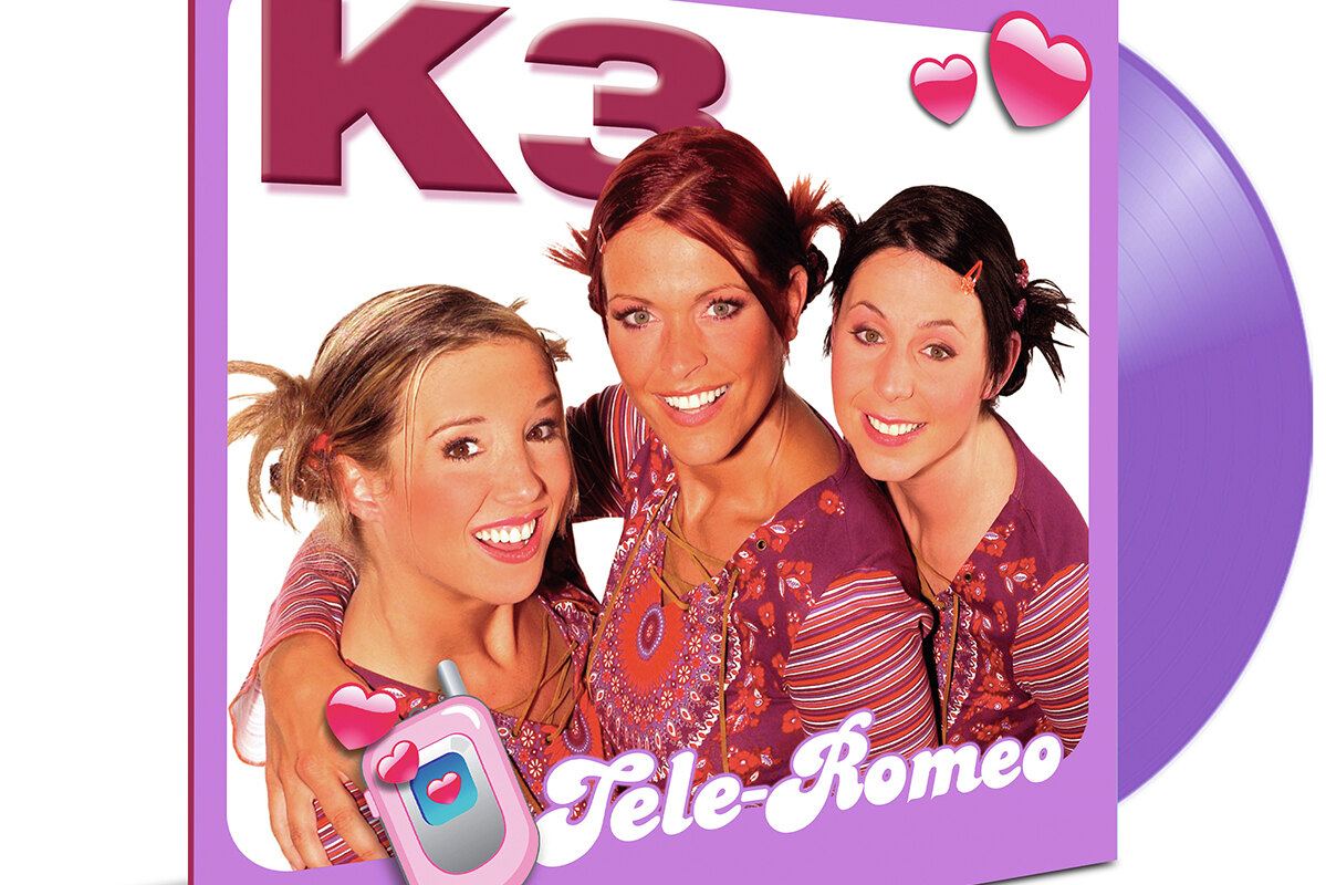 K3 Tele-Romeo nu ook op kleurrijke LP