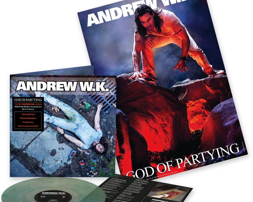 Party Icon ANDREW W.K. Reveals Metallic New Track, "Everybody Sins"