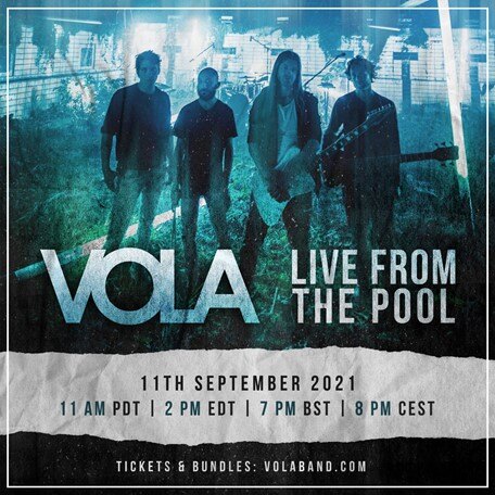 Vola announce ‘Live From The Pool’ Show + reveal Straight Lines (The Algorithm Remix).