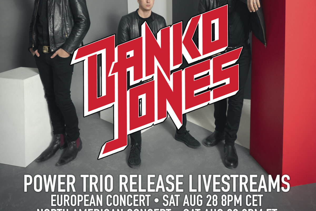 Danko Jones Announce two album release livestream performances for Saturday August 28th