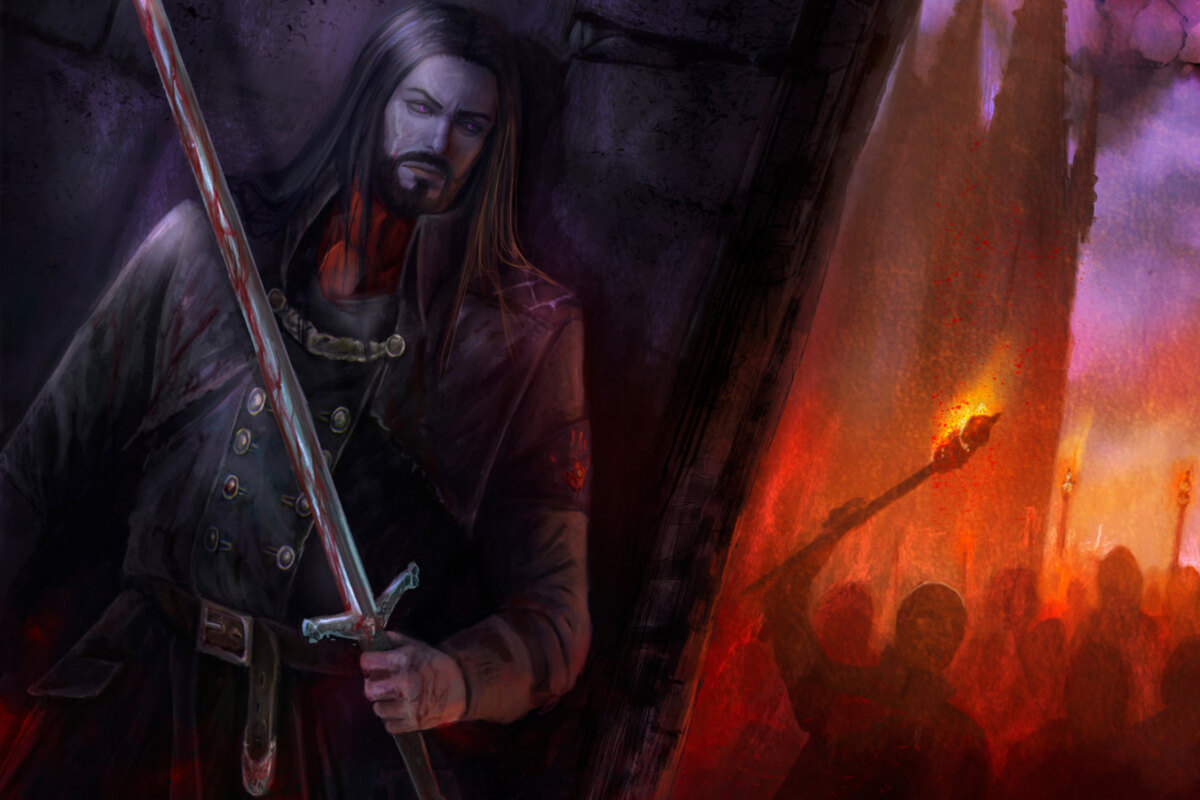Blood Of Indigo release "Angelus, the 'Faceless'  Vampire"