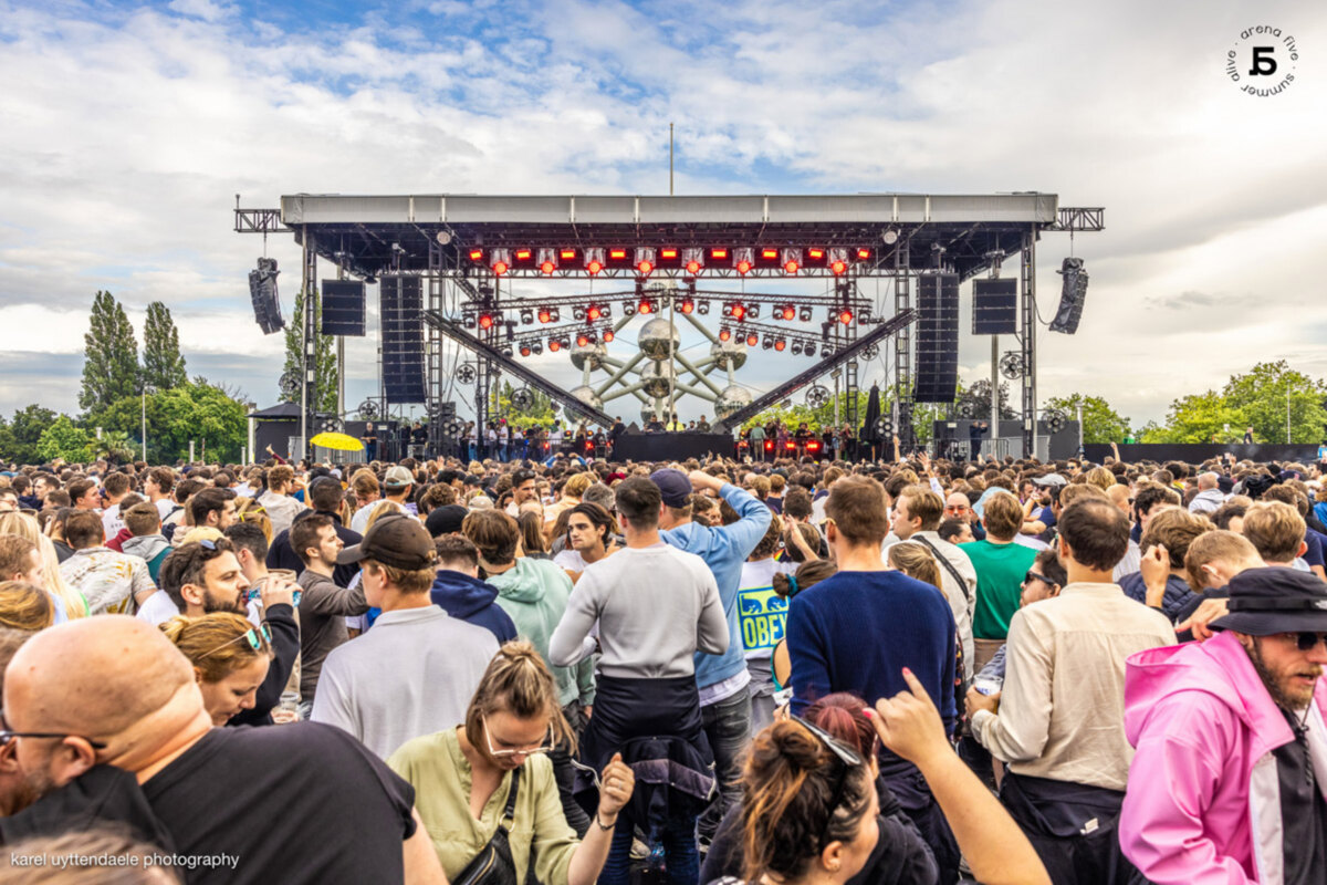 Geslaagd testevent voor 5.000 mensen op Arena5