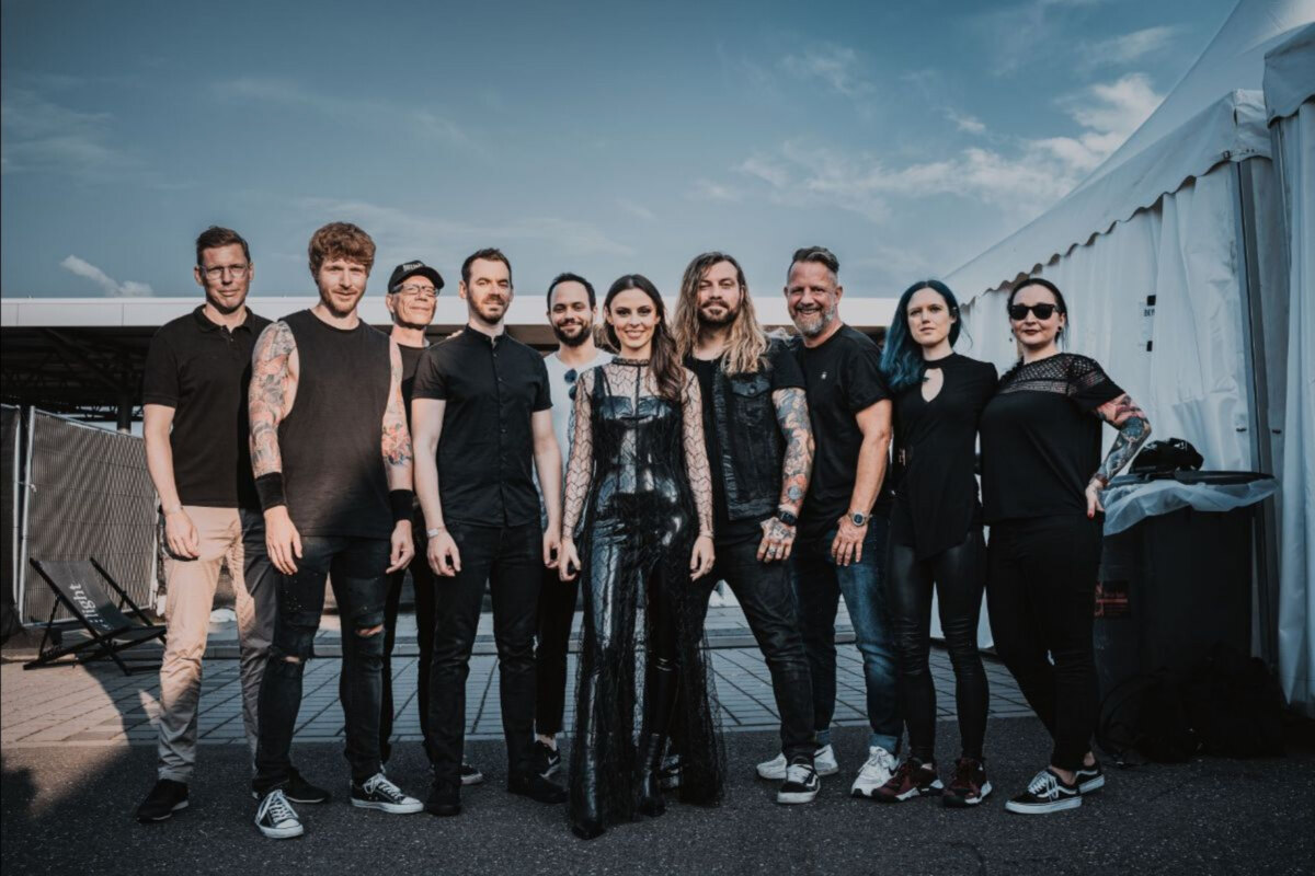 Beyond The Black sign with Nuclear Blast!