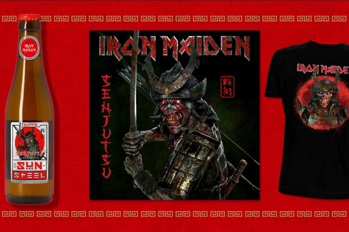 Iron Maiden partner with ASDA Supermarkets to launch exclusive 'Senjutsu' album products
