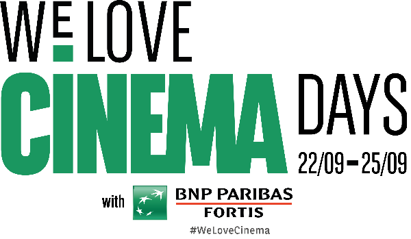 We Love Cinema Days gaan door van 22 tot 25 september