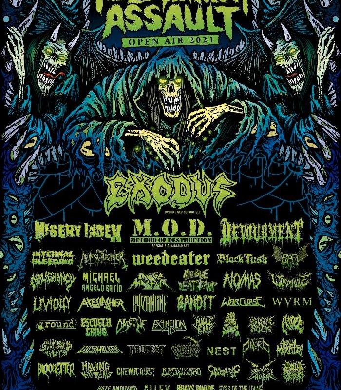Death On Fire at Full Terror Assault Festival 2021