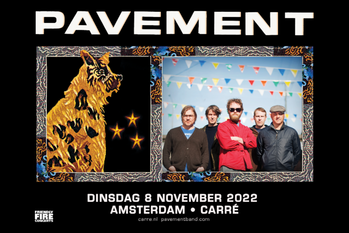 Amerikaanse rockband Pavement in Koninklijk Theater Carré te Amsterdam