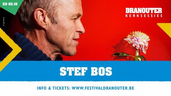 Ontdek het programma van de Dranouter Kerksessies:  Stef Bos, Jasper Steverlinck en Laïs