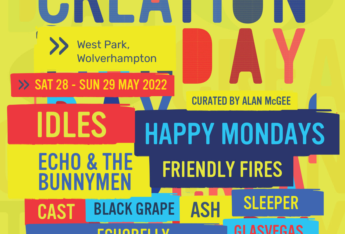 Utilita Creation Day Festival Announces IDLES, HAPPY MONDAYS + More for 2022