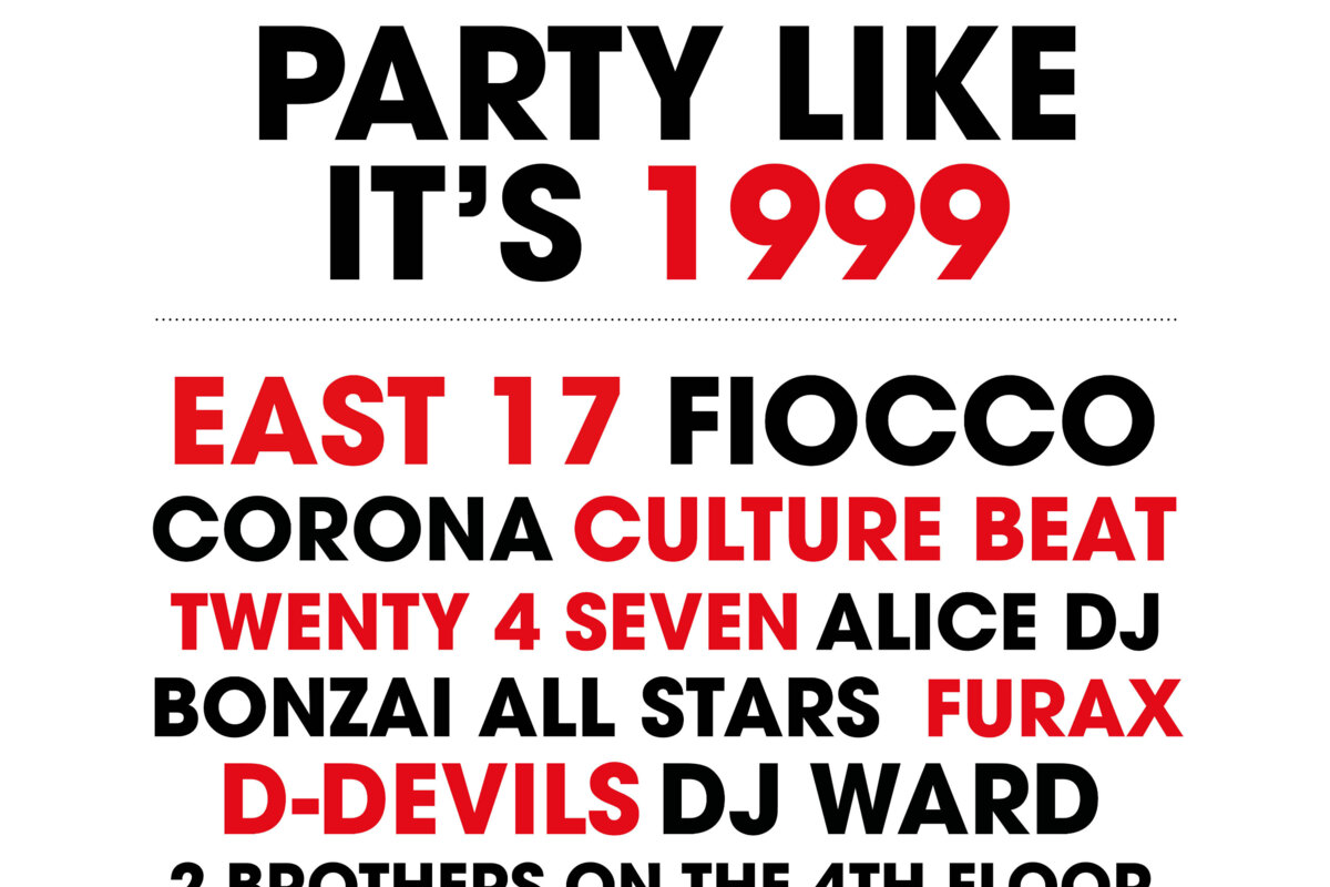Italiaanse hitformatie Corona staat op ‘I love the 90’s’!