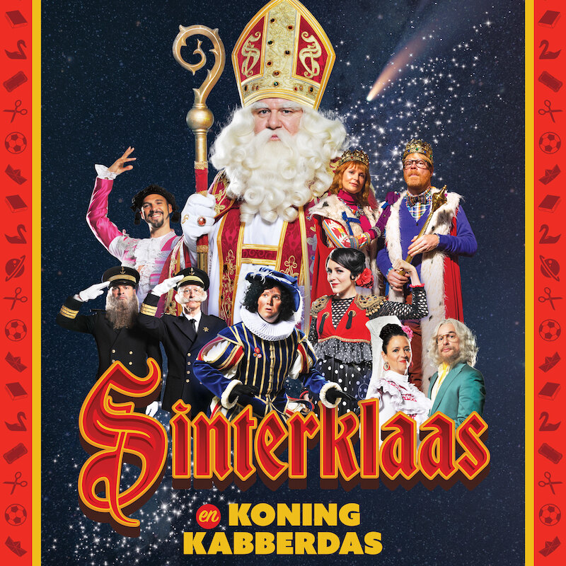 Daar wordt aan de deur geklopt: de allereerste beelden van Sinterklaas en Koning Kabberdas