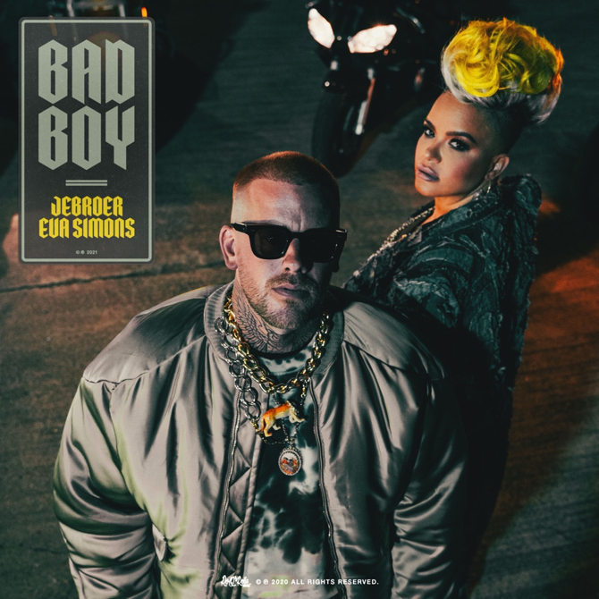 ‘Bad Boy’ Jebroer strikt Eva Simons voor een nieuwe knaller!