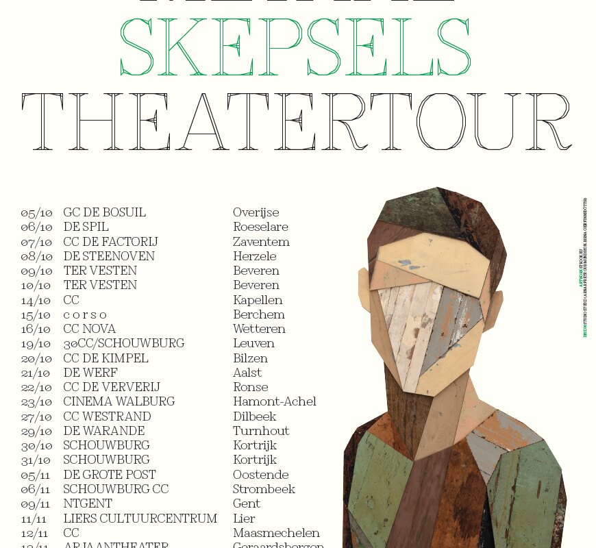 Het Zesde Metaal is klaar voor Skepsels theatertour