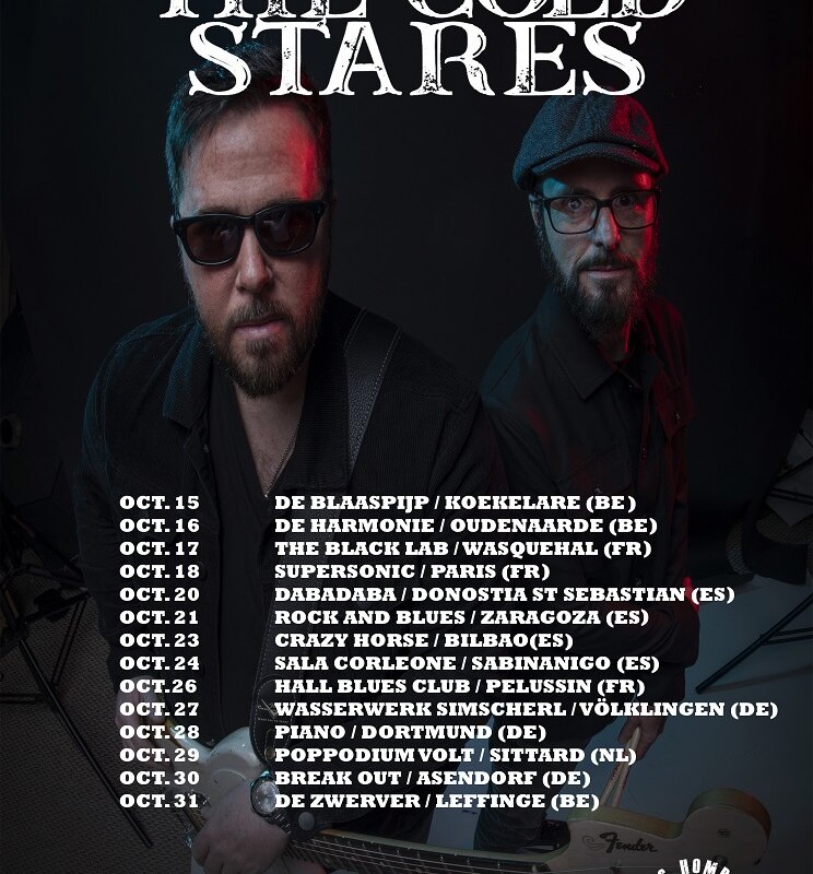 The Cold Stares kondigen BE & NL shows aan voor oktober 2021!