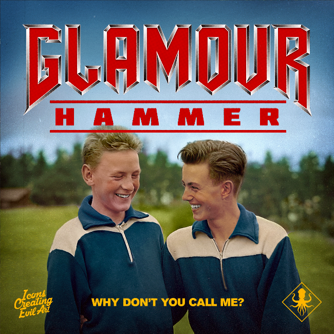 Swedish AOR-pop / yacht rock artist and producer Glamour Hammer announce his upcoming EP with the new single 'Why Don't You Call Me!'