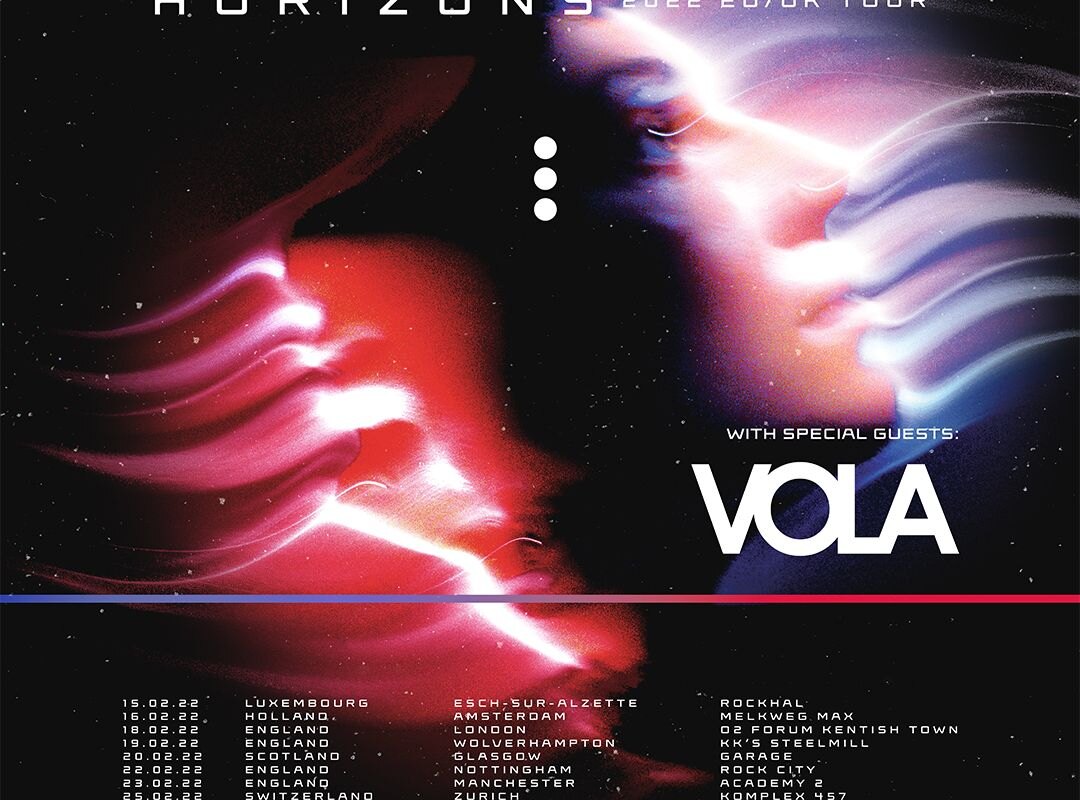 Vola Announce 2022 UK & Europe Support Tour w/ Starset!