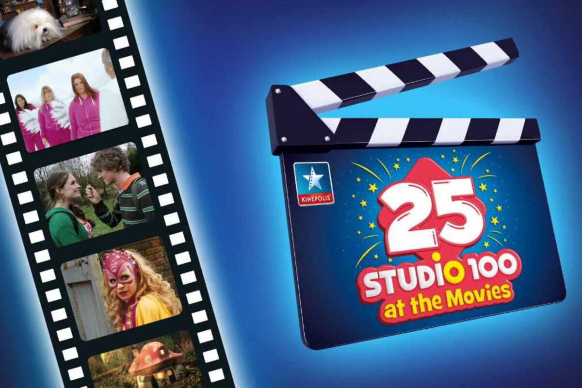 Beleef Studio 100 filmklassiekers op het grote scherm