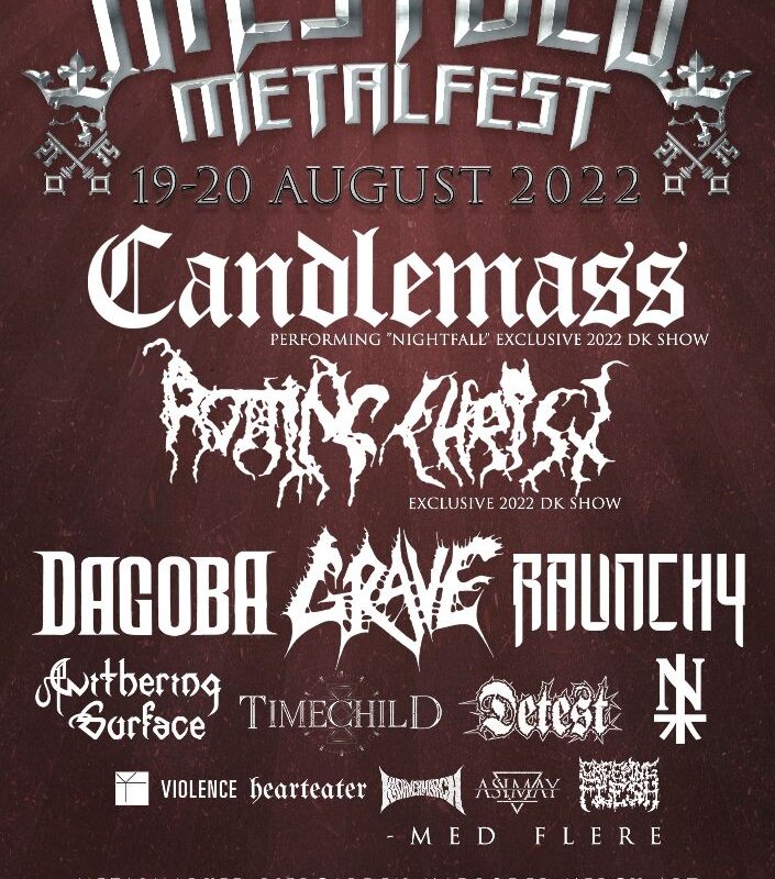 Candlemass,  and Rotting Christ  headlines NMF 2022
