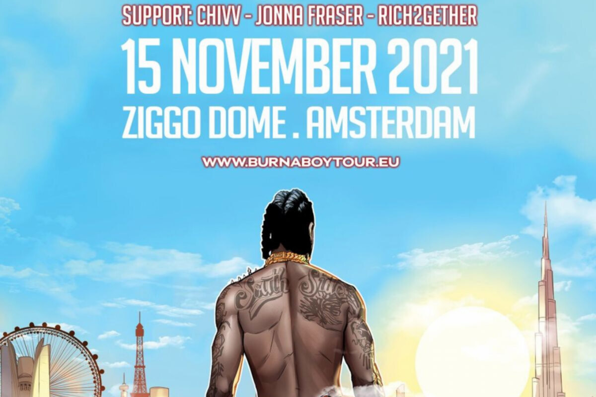 Burna Boy stelt voor Space Drift Tour