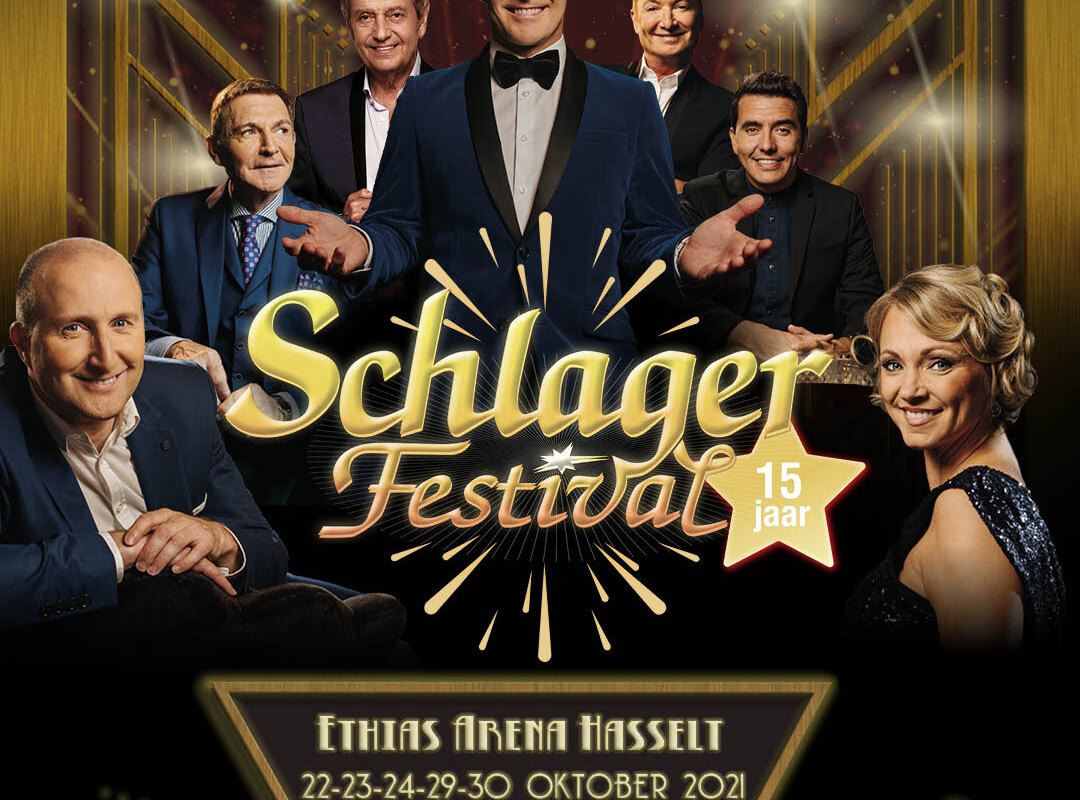 Luc Appermont en Raymond van het Groenewoud debuteren dit weekend op Het 15de Schlagerfestival!