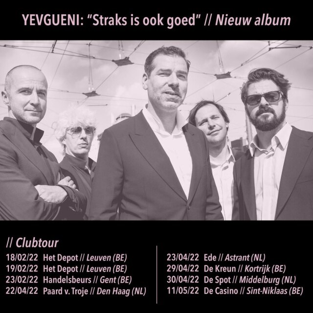 Yevgueni lanceert nieuwe video voor single "En met jou?”
