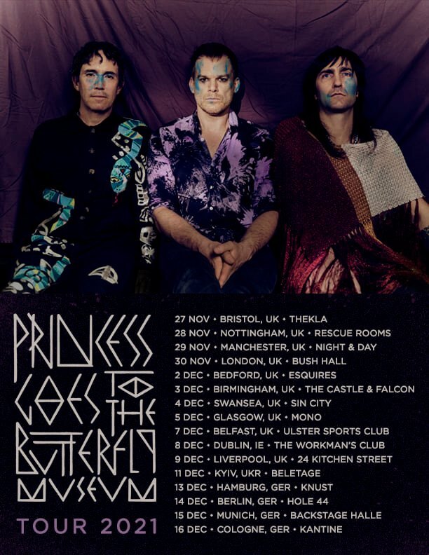 Princess Goes To The Butterfly Museum Announce intimate UK & EIRE Dates