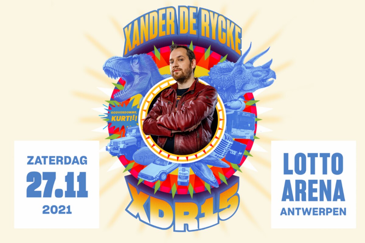 Xander De Rycke maakt zich klaar voor XDR15 special in Lotto Arena