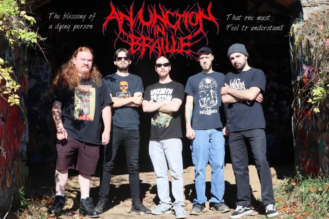 An Unction in Braille: Melodic Deathcore Band release EP The Wordless Whisper today