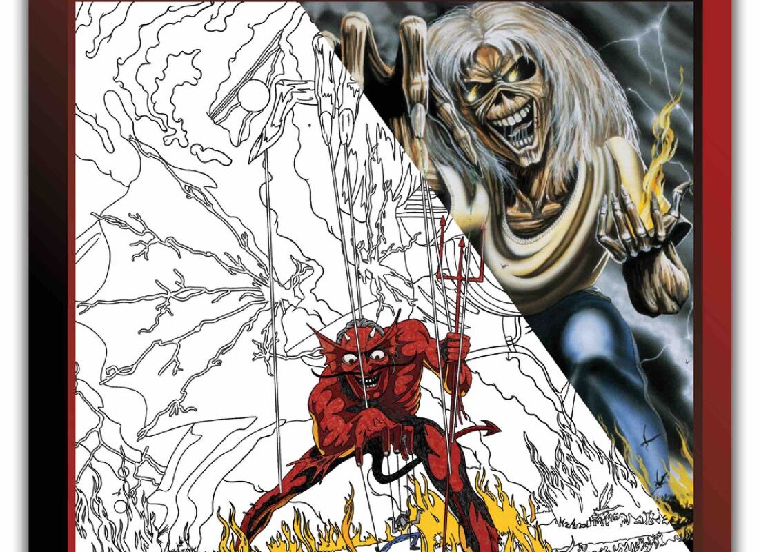 Official Iron Maiden Colouring Book Now Available
