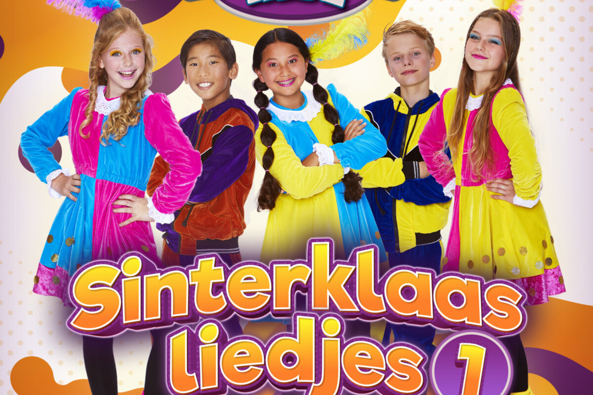 Pietenkidz brengt eerste Sinterklaasalbum 'Sinterklaasliedjes 1' uit