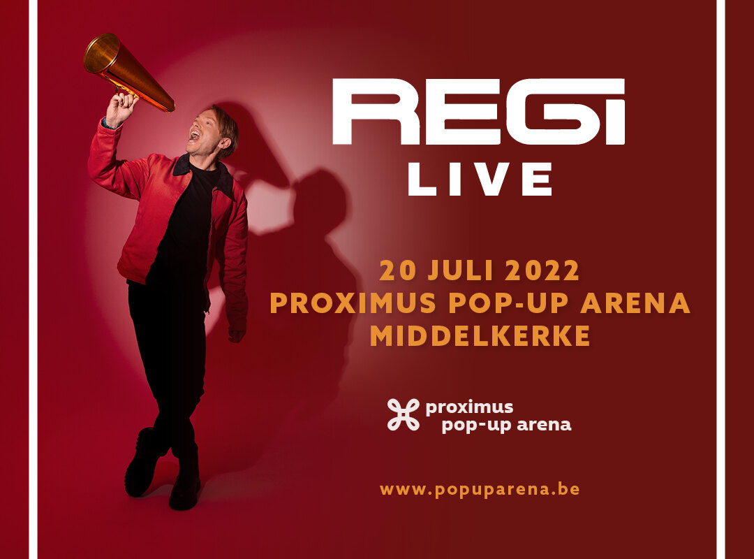 Hooverphonic, Regi en Bart Peeters in de Proximus Pop-Up Arena in Middelkerke