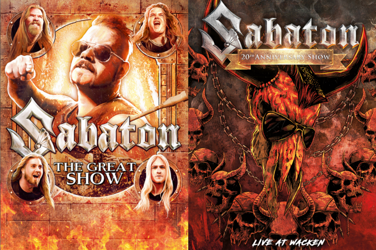 Sabaton - live double-DVD&BluRay "The Great Show" and "The 20th Anniversary Show" are out now!